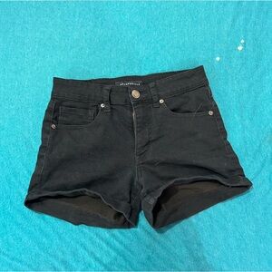 Aeropostale Black Jean Shorts